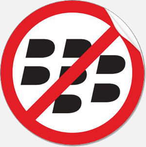 blackberry banned
