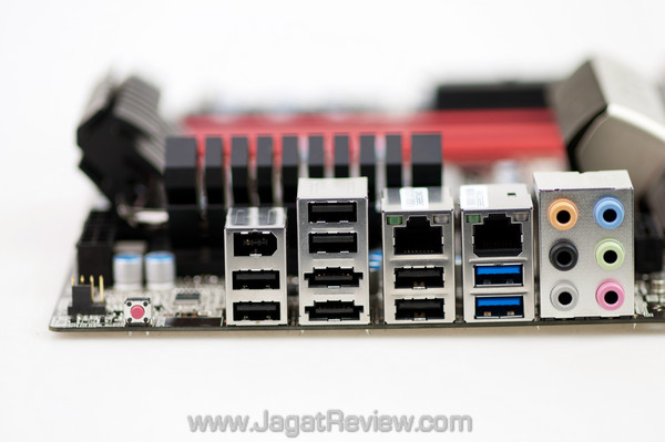 evga p67 ftw jagatreview backpanel ports evga p67 ftw jagatreview backpanel ports