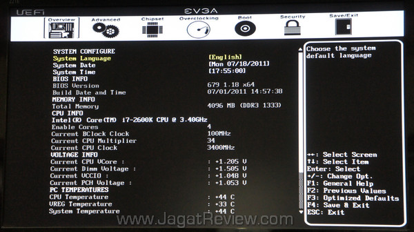 evga p67 ftw jagatreview bios 01