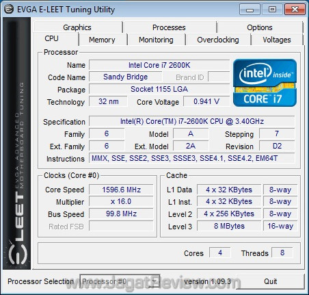 evga p67 ftw jagatreview e leet cpu tab