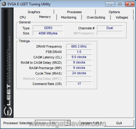 evga p67 ftw jagatreview e leet memory tab