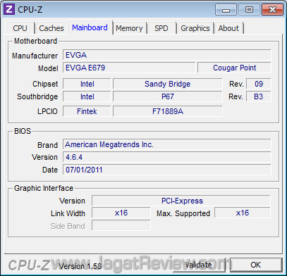 evga p67 ftw jagatreview mainboard