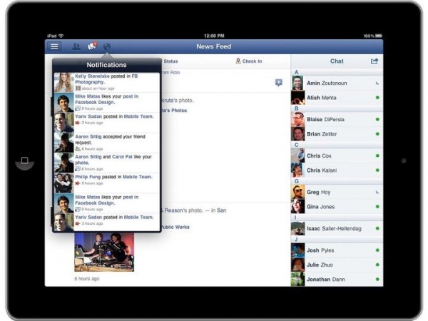 facebook-ipad2 facebook ipad2