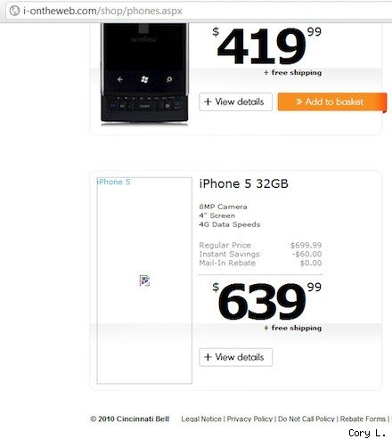 Rumor: iPhone 5 Akan Menggunakan Teknologi 4G 3 iphoneleakfromcincybell