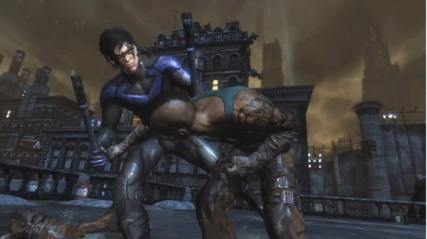 nightwing arkham city