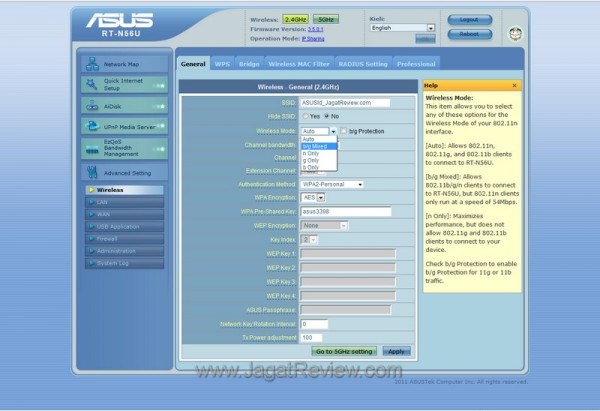 Asus RT-N56U - WebInterface10 Asus RT N56U WebInterface10