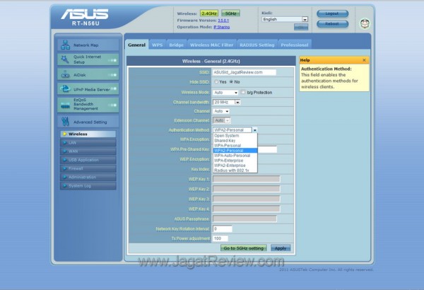 Asus RT-N56U - WebInterface12 Asus RT N56U WebInterface12
