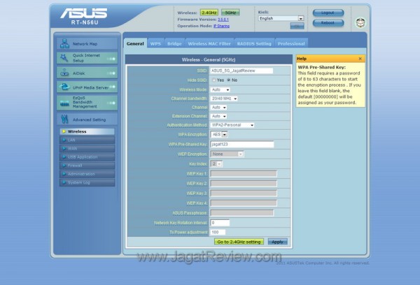 Asus RT-N56U - WebInterface13 Asus RT N56U WebInterface13