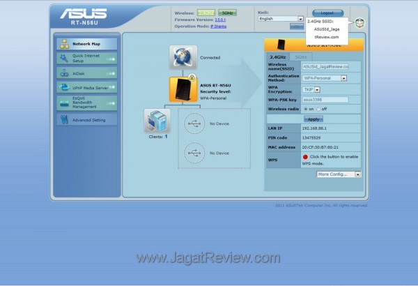 Asus RT-N56U - WebInterface2 Asus RT N56U WebInterface2