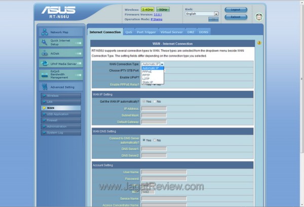 Asus RT-N56U - WebInterface20 Asus RT N56U WebInterface20