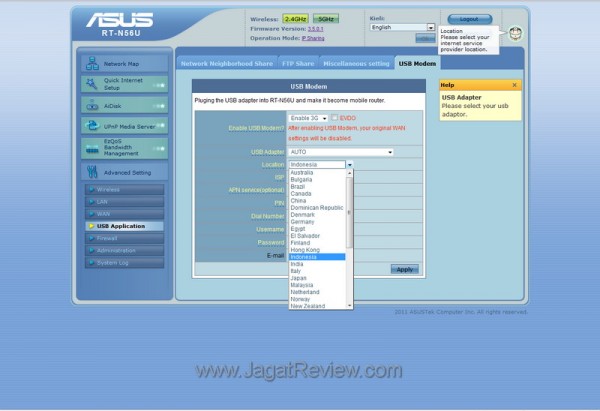 Asus RT-N56U - WebInterface32 Asus RT N56U WebInterface32