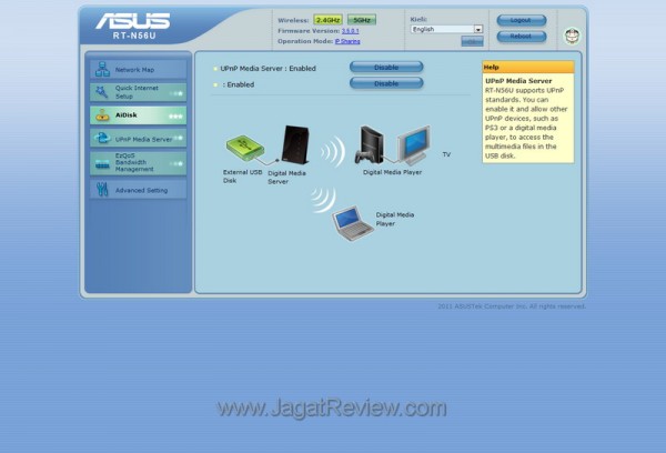 Asus RT-N56U - WebInterface6 Asus RT N56U WebInterface6