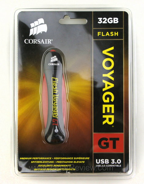 Review Flash Disk Corsair Voyager GT 32 GB: USB 3.0 Tahan Banting 6 Corsair Voyager GT 32GB Kemasan