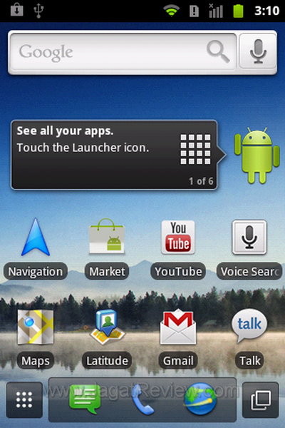Huawei Ideos X3 - Homescreen 2 Huawei Ideos X3 Homescreen 2