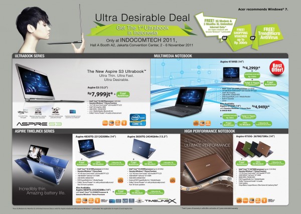 Promo Acer Indcomtech 2011 3