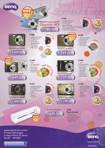 Promo BenQ Camcorder Indocomtech 2011 2