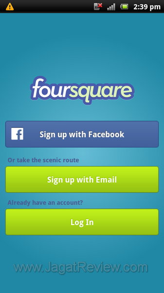 Sony Ericsson Xperia Arc S - 4Square Sony Ericsson Xperia Arc S 4Square