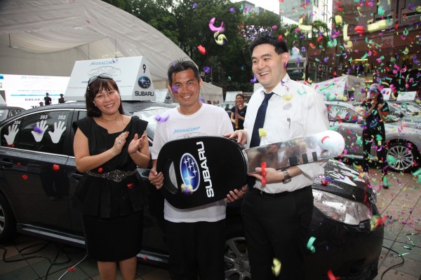 Winner of The 2011 MediaCorp Impreza Challenge - Mr Chong Kait Chi Winner of The 2011 MediaCorp Impreza Challenge Mr Chong Kait Chi