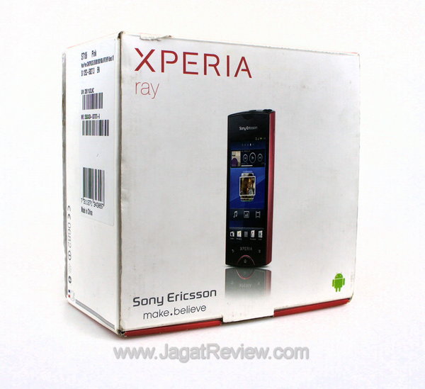 Xperia Ray Kemasan Depan