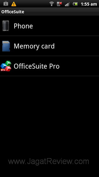 Xperia Ray Office Suite