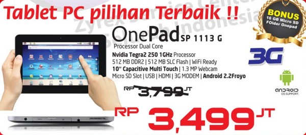one pad