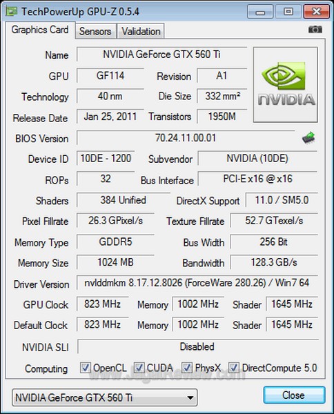 ASUS CrosshairV GPUZ