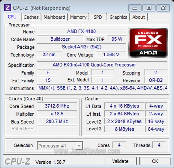 ASUS CrosshairV cpu 3712