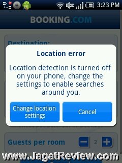 Location Error