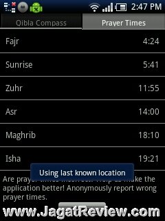 Prayer Times