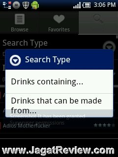 Search type Search type