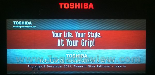 Toshiba Regza Tablet