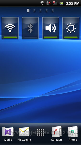 Xperia Neo HomeScreen 1