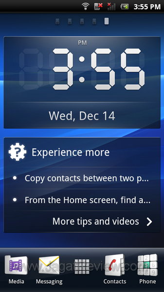 Xperia Neo HomeScreen 5