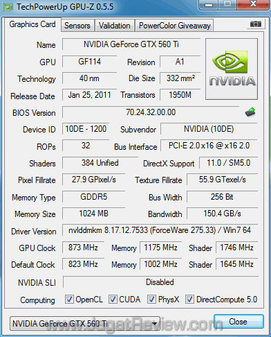 galaxy nvidia gtx 560 ti slim gpuz galaxy nvidia gtx 560 ti slim gpuz