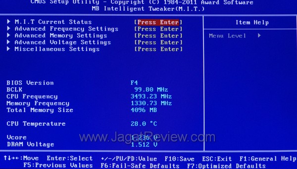 gigabyte g1 sniper2 BIOS adv
