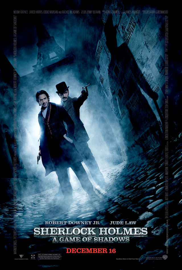 sherlock holmes game of shadows poster final