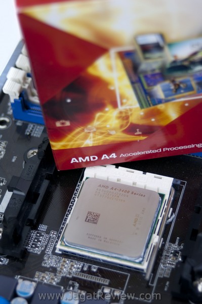 AMD LLano A4 3400 Processor BOX CloseUp