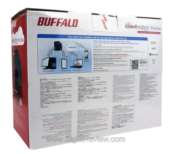 CloudStation Pro Duo Kemasan Belakang