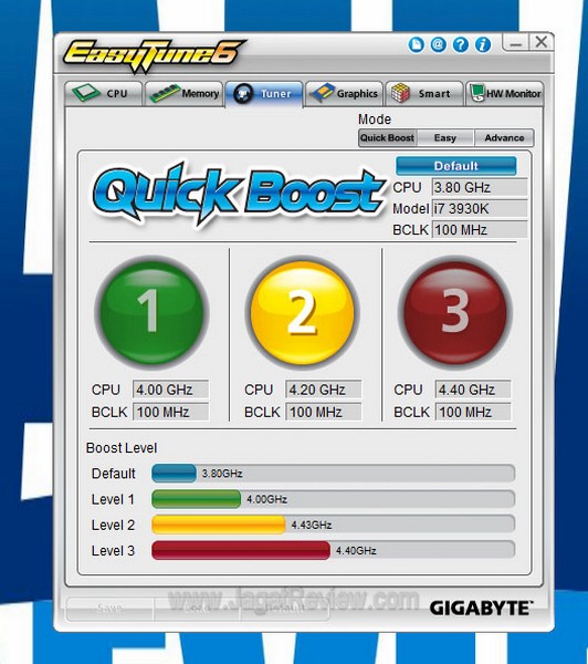 Gigabyte G1 Assassin2 EasyTune6 Tuner
