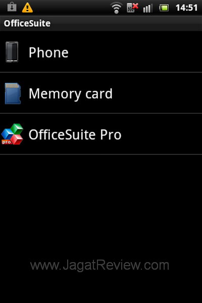 Live Walkman OfficeSuite