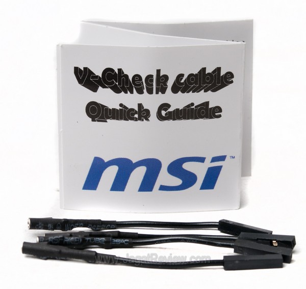 MSI BigBangXPowerII Photo Perlengkapan MSI V Check1