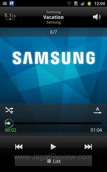 Samsung Galaxy Note Audio
