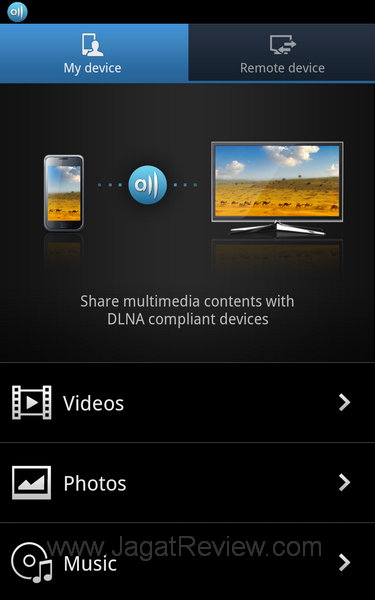 Samsung Galaxy Note DLNA