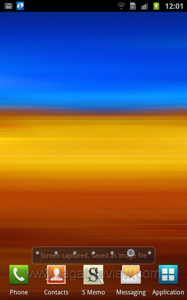 Samsung Galaxy Note Homescreen 6