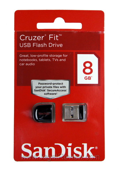 SanDisk Cruzer Fit 8GB Kemasan