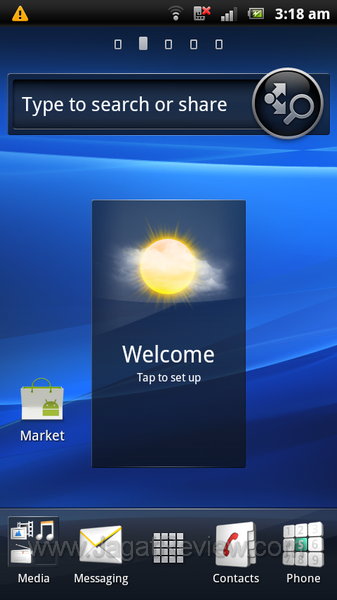 Xperia Pro Homescreen 2