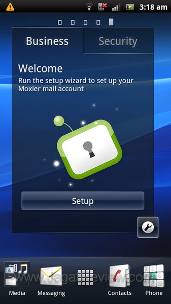 Xperia Pro Homescreen 5