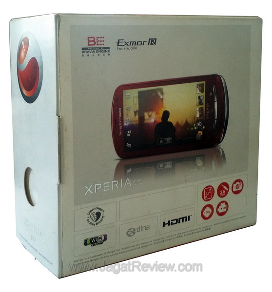 Xperia Pro Kemasan Belakang