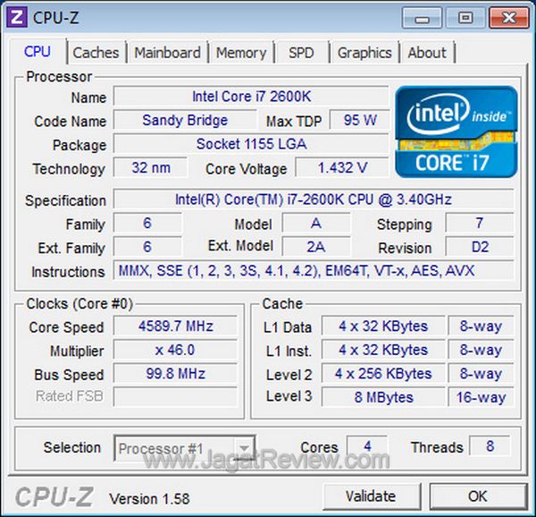 asrock p67 fatality CPUZ CPU oc