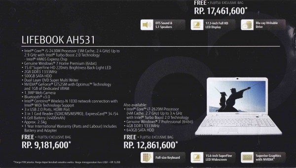 Promo Notebook Fujitsu Mega Bazaar 2012 12